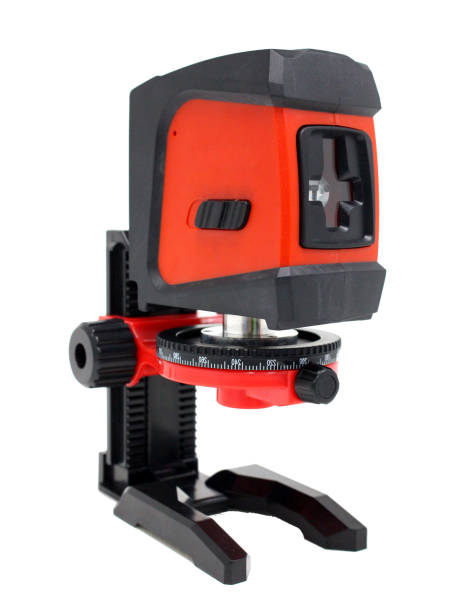istock Laser measurement tool on white background 639239400