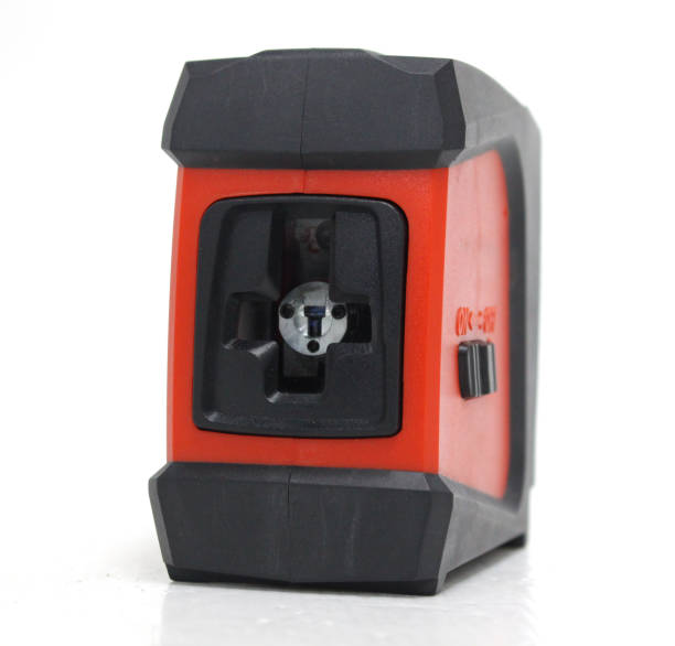istock Laser measurement tool on white background 639239482
