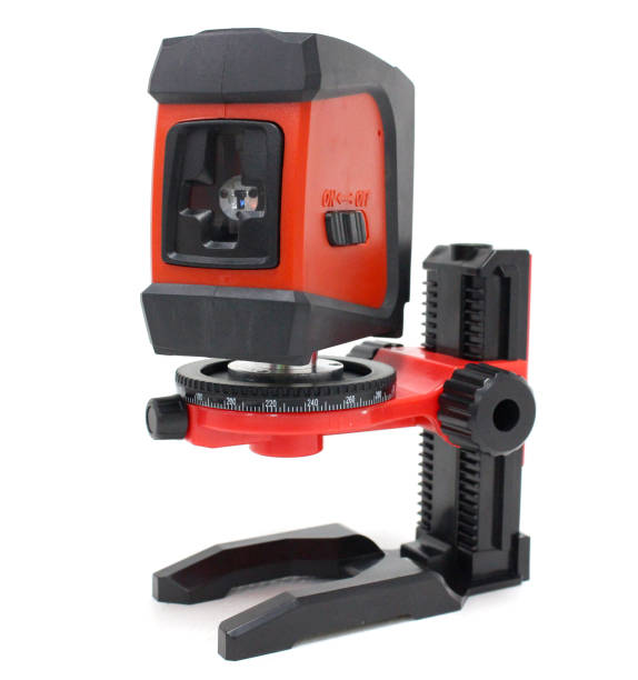 istock Laser measurement tool on white background 639239668