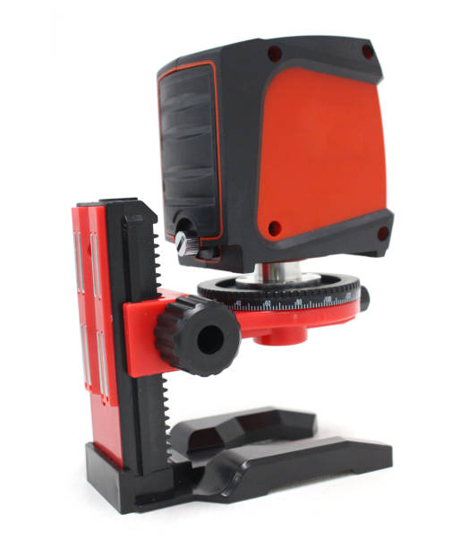 istock Laser measurement tool on white background 639239766