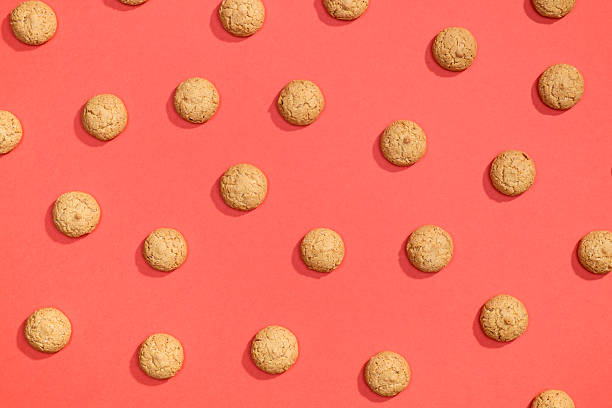 istock Top view of cookies biscuits 639242334