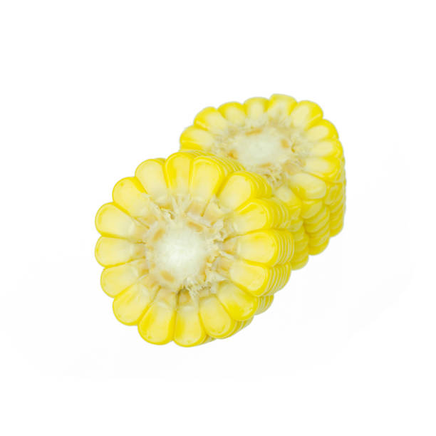 istock sliced piece of yellow corn isolated on white 639251082