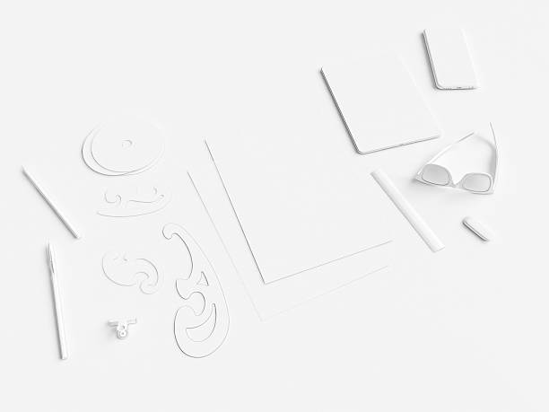 istock Branding identity mock up. 3D illustration 639253398