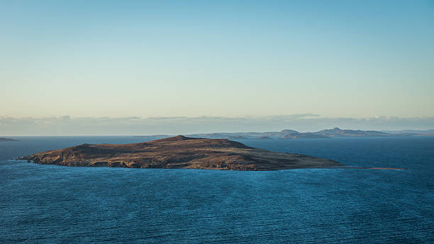 Gruinard Island stock photo