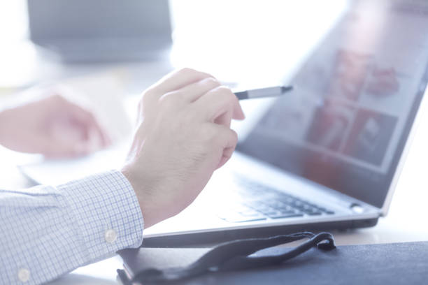 istock Working at home with laptop man 639263342