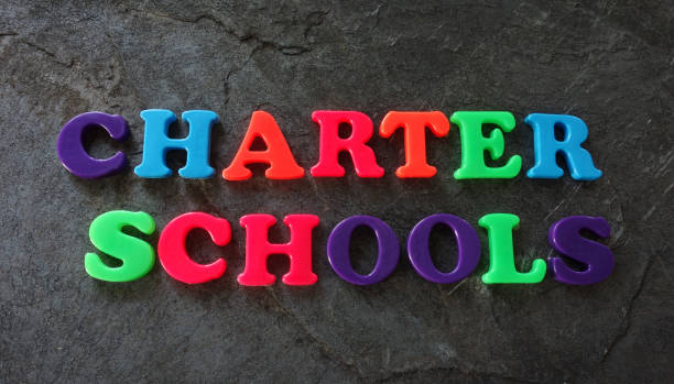 Charter school concept Charter Schools spelled out in colorful play letters -- education concept charter school stock pictures, royalty-free photos & images