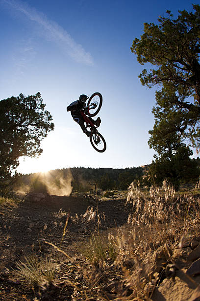 istock Mountain Bike Jump 639267630