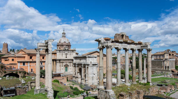 istock Roman Forum panorama 639272166