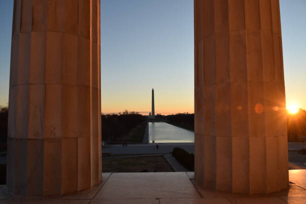 istock Sunrise over pillars 639275322