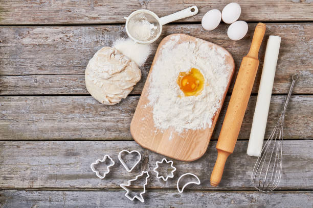 istock Preparing to bake homemade cookies. 639275432