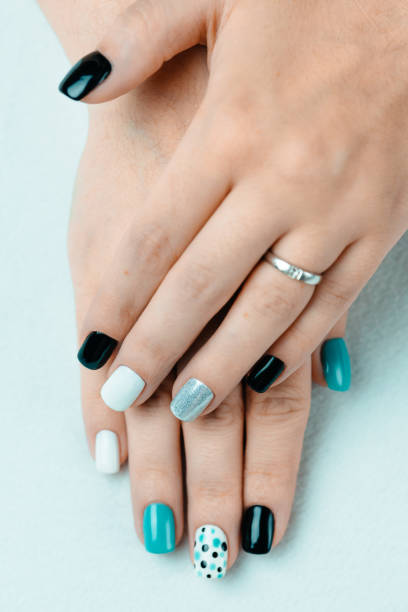 istock Female trendy manicure 639279512