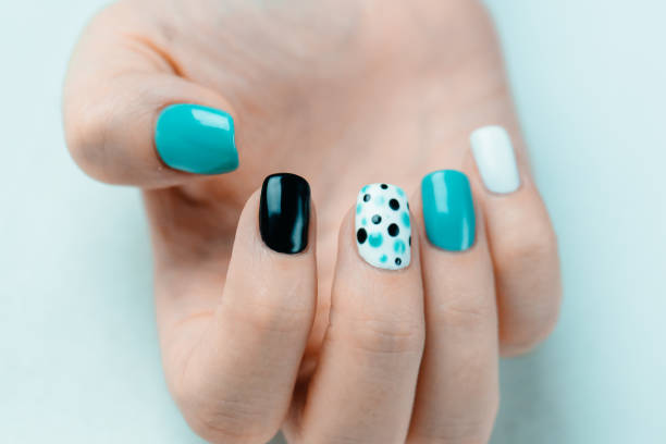 istock Female trendy manicure 639279530