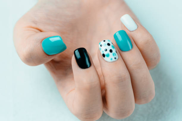 istock Female trendy manicure 639279838