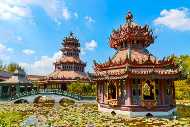 istock Phra Kaew Pavilion in Thailand 639282574