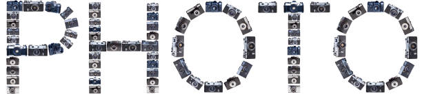istock letters from old vintage cameras isolated background 639299950