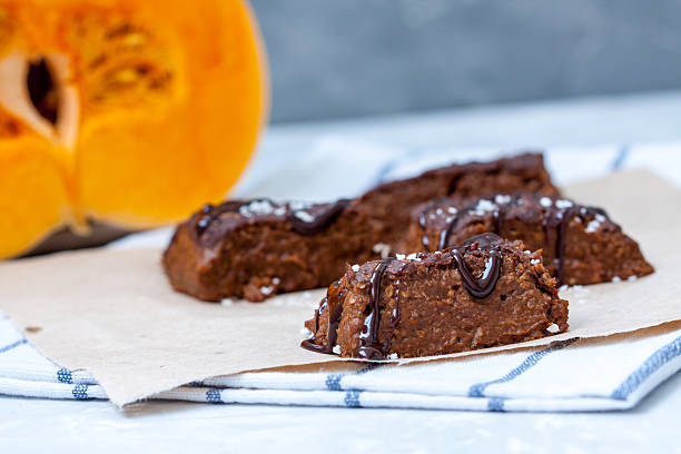 istock Pumpkin vegan brownie 639300510