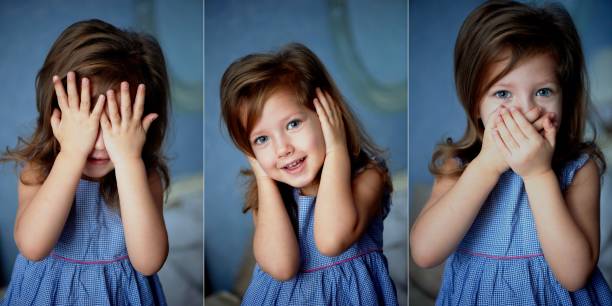 istock See no evil, hear  , speak  . Baby 3 years 639309106