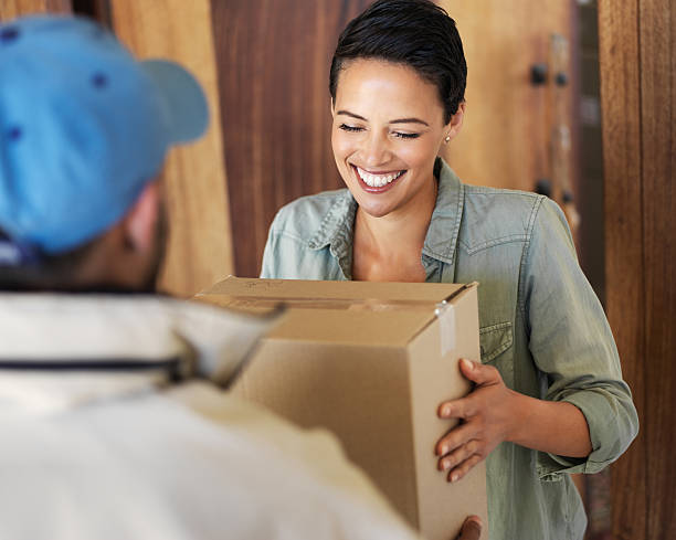 ¡Por fin ha llegado! - foto de stock