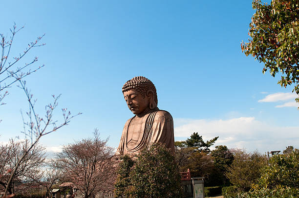 Blue Sky And Big Buddha Stock Photo - Download Image Now - Buddha