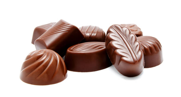 istock Assortment of chocolate candies sweets isolated 639318292