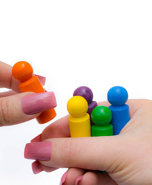 istock Taking an orange one from the group 639334354