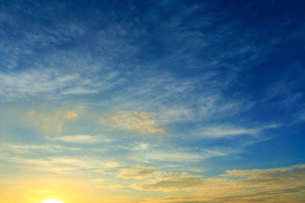 istock Beautiful atmosphere  sky at sunset. 639336150