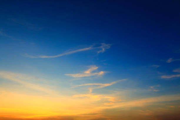 istock Beautiful atmosphere  sky at sunset 639336216
