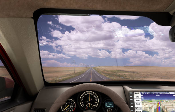 istock Navigation device in the car 639341846