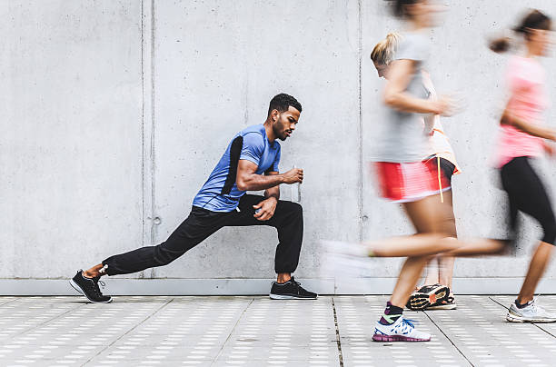 istock Group of Friends Working Out Together 639344284