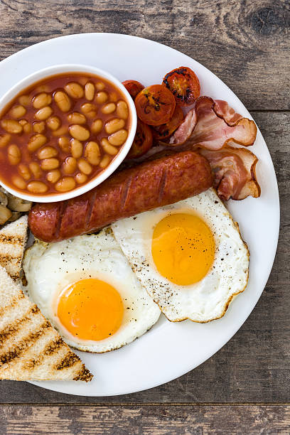 istock Traditional full English breakfast 639345218