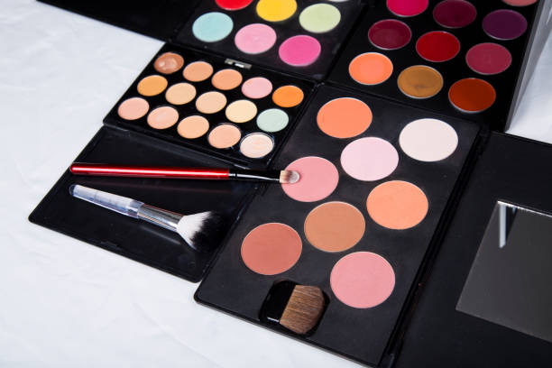 istock colorful eyeshadow palette and blush for make-up closeup 639348026