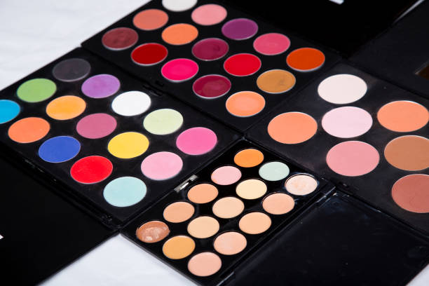 istock colorful eyeshadow palette and blush for make-up closeup 639350654