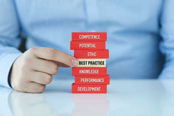 istock Best Practice Concept with Related Keywords on Wooden Blocks 639357912