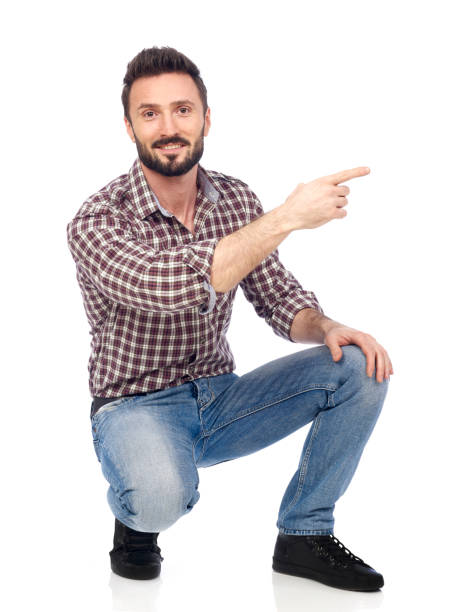 istock Handyman sitting and showing 639359360