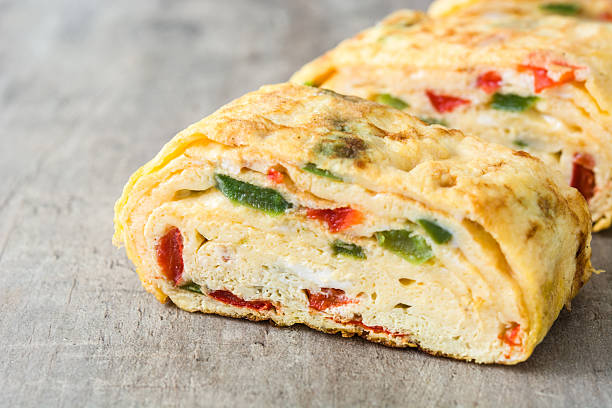 istock Traditional tamagoyaki Japanese omelette 639364332