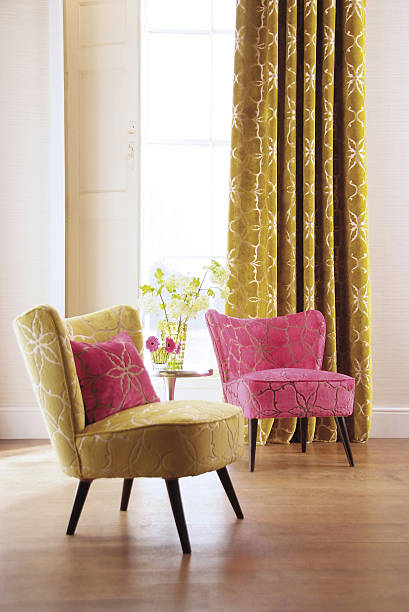 istock Interior of two chairs in room 639370582