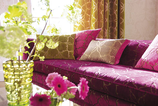 istock Interior of sofa in living room 639371540