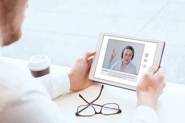 video conference or coaching online