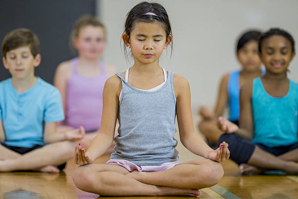istock Meditation in Gym Class 639376850