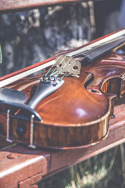 istock violin in vintage style 639377436