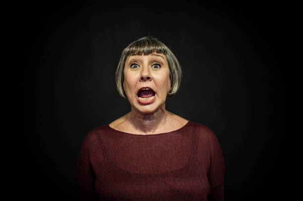 istock Senior Man Portrait on Black Background 639383132