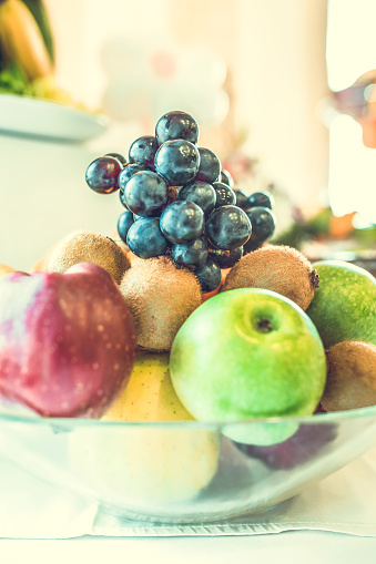 compositions of fresh fruit, refreshing and healthy.