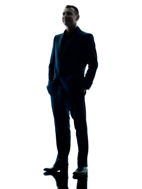 istock business man standing silhouette isolated 639383526