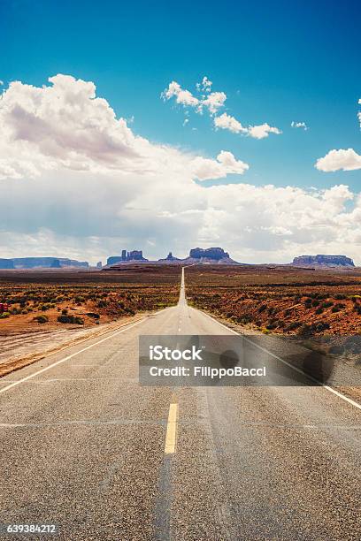 Us163 Road In Monument Valley Stock Photo - Download Image Now - Grand Canyon, Grand Canyon National Park, Road