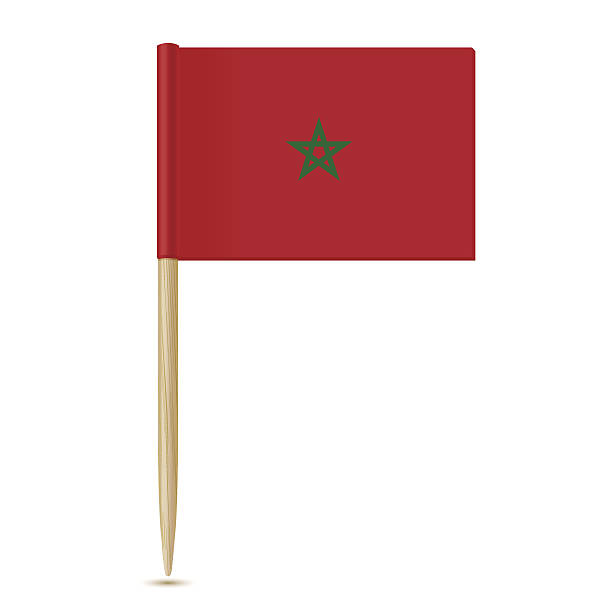 istock Flag of Morocco. Flag toothpick 10eps 639385690