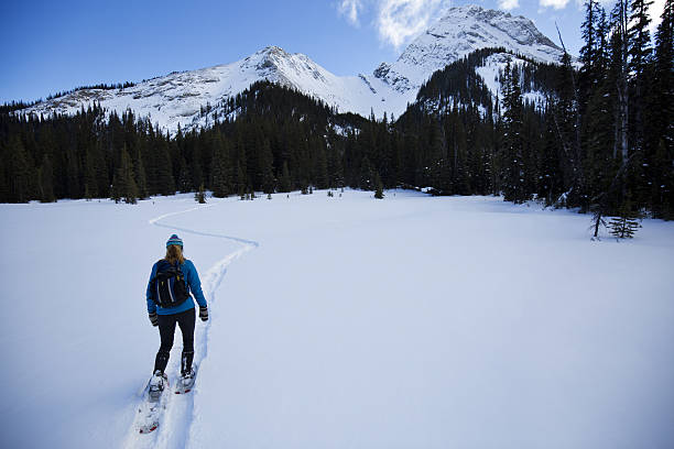 istock Canada Snow Shoe Girl 639386176