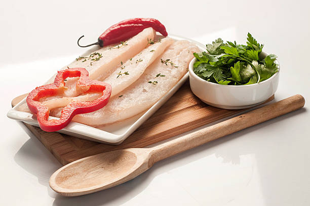 Fresh Fish, hake fillet, merluza fillet hake fillet, merluza fillet merluza stock pictures, royalty-free photos & images