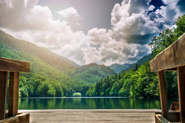 dock on the lake