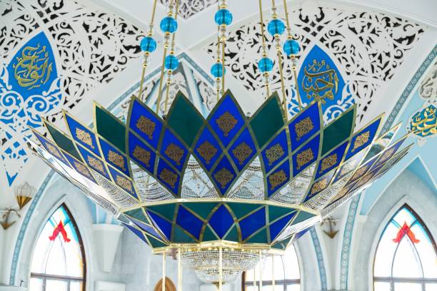 istock Interiors of mosque 639395386