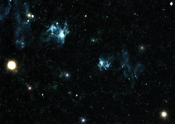 istock Colorful Starry Night Sky Outer Space background 639398476